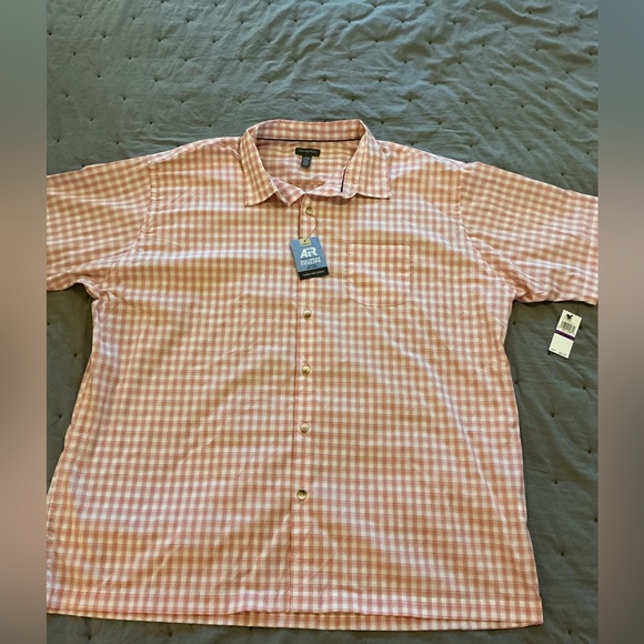 Van Heusen Other - Van Heusen Air Men’s XXL / TTG 18-18.5 Short Sleeve Dress Shirt - NWT!
